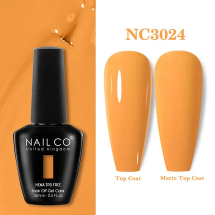 NAILCO 15ml Red Color Series Gel Varnish Coffee Gel Nail Polish Maximalism Reddish Gellak Design Brown Lacquer Nail Art Manicure