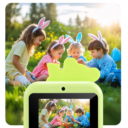 Children's Panda Print Camera 4800 Million High-Definition Pixels Can Take Photos and Videos, Mini Instant Camera Toy Birthday Gift