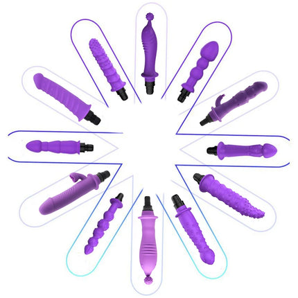 1pc Purple Silicone Massage Head, Fascia Gun Massage Head, with Multiple Uses, Including Three Interfaces, Used for Fascia Gun