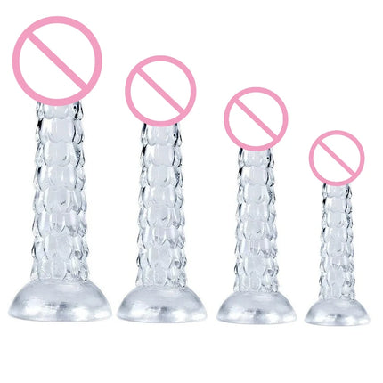 HOT! Dragon Dildo with Suction Cup – Soft Anal Plug & Butt Whip Dilator for Women and Men – Fantasy Sex Toys for Adults Pleasure