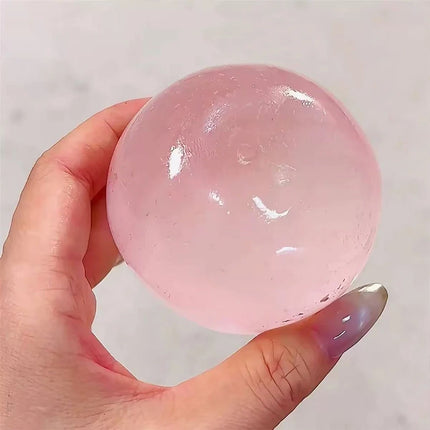 Maltose Slow-Rebound Squishy - Anti Stress Sensory Fidget Ball, Transparent Decompression Toy for Desk & Travel
