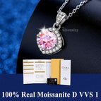 LX-Pink Moissanite / 0.5ct with box