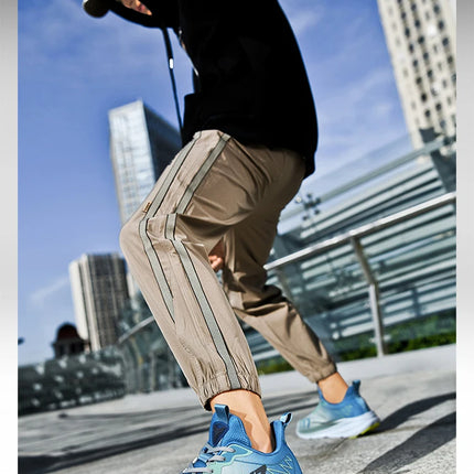 Carbon Plate Air Cushion Running Shoes for Men Soft Chunky Sneakers Women Daily Commuting Shoes Outdoor Casual Walking Shoes