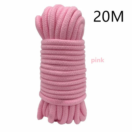 Cotton Exotic Shibari Accessory of Handcuffs Bondage Rope for Men Women Fetish Slave Cosplay Binder Restraints Touch Tie Up Fun