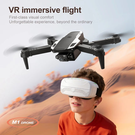 Lenovo M1/M1VR Foldable GPS Drone 4K HD Dual Camera Flow Positioning VR Glasses Portable Outdoor RC Aerial Quadcopter
