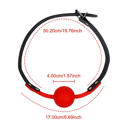 Silicone Ball Mouth Gag Plug Sex Toys for Adults Games Women Dildos Expander Bondage Set Couples Blowjob Machine Erotic Products