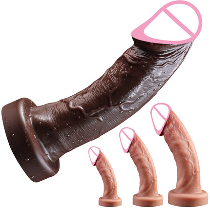 Soft Huge Glans Dildo Realistic Penis Anal Silicone Dildos With Suction Cup Big Dick G-Spot Vagina Stimulator Sex Toys for Women