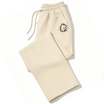 2026 Mens Sweatpants Printing Fashion Trend Jogging Trousers Versatile Soft High Quality Street Elastic Waist Casual Pants