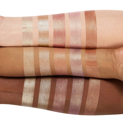 Highlighting and Contouring Palette 5 Colours All-in-One Makeup Palette Stereoscopic Natural Highlighting Makeup Palette