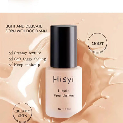 Liquid foundation - Oil-control & long-lasting matte finish, water-resistant, even out skin tone - Perfect natural Korean makeup