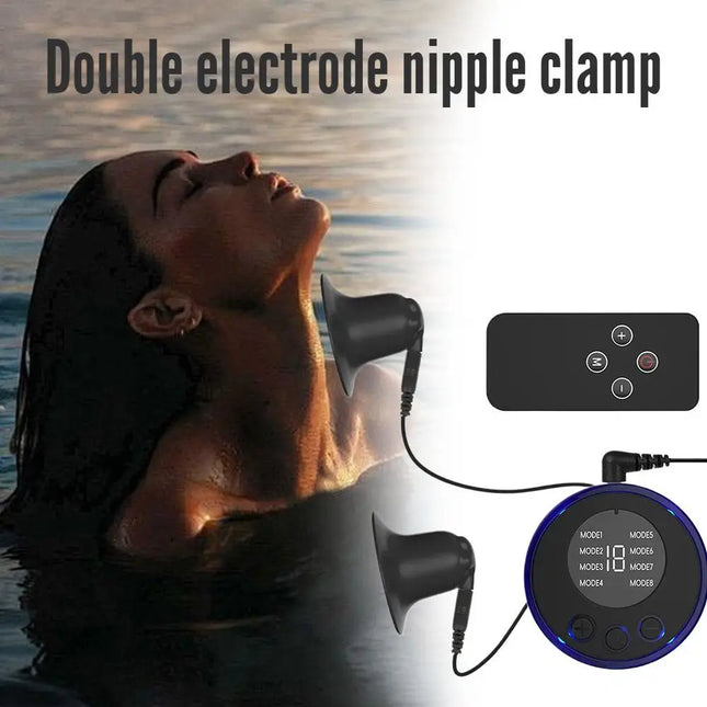Nipple Vibrator Sucking Clamp Tongue Licking For Women Breast Adjustable   Stimulation Massager Intimate Foreplay Sex toy