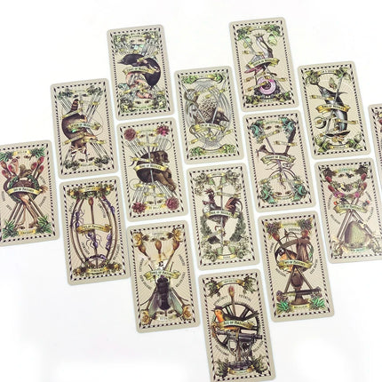 Hot-selling 5 Cent Tarot Cards A 82 Deck Oracle English Visions Divination Edition Past Present Future Borad Playing Games