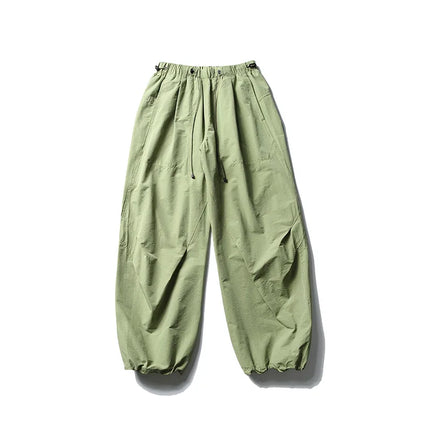 Men Streetwear Fashion Loose Casual Lightweight Quick Dry Sport Pants Women Outdoor Techwear Cargo Baggy Pant Boy Girl Trousers