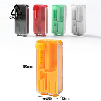 Cigarette Holder Smoking Explosion Beads Pusher Pop-up Smoke Push Ball Box DIY Ice Bead Popping Capsule Cigarette Accessories