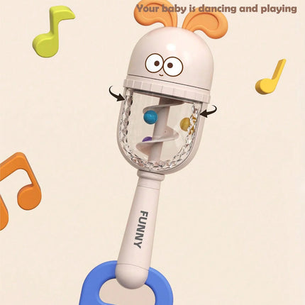 Baby Rattle Toys Teether Hand Bells Mobile Infant Stop Weep Tear Rattles Early Educational Toy for Newborn cute animals Gifts