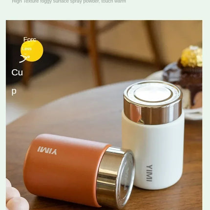 230ml Mini Stainless Steel 316 Thermos Mug Fashion Portable Pocket Vacuum Flask Coffee Tea Thermal Water Bottle Tumbler