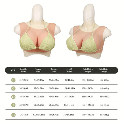Cosplay Chest Silicone Breast Forms Huge Fake Boobs Transgender Drag Queen Shemale Crossdresser Artificial Breasts Shemale