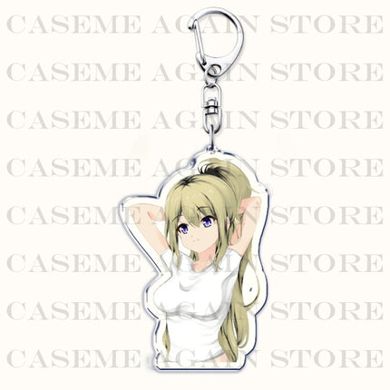 Popular Game Class of 09 Figures Keychains for Accessories Bag Nicole Jecka Kylar Kelly Karen Ari Keyrings Jewelry Friends Gifts