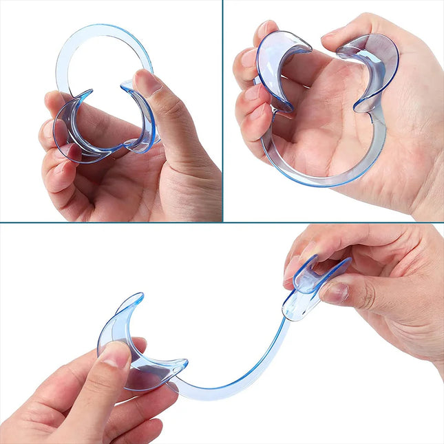 10Pcs/Pack Dental Cheek Retractor C Shape Orthodontic Dentistry Tool Disposable Intraoral Cheek Lip Opener Autoclavable Resistant