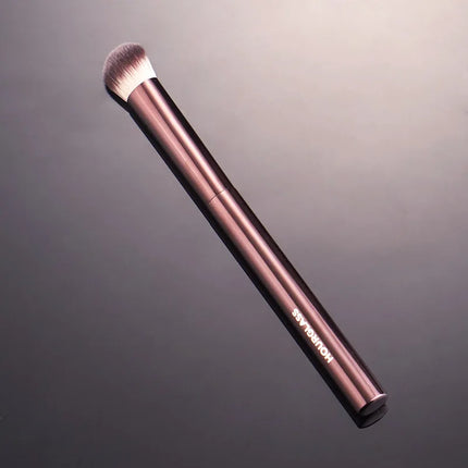 1pc HG Pro Foundation retra Makeup brushes Powder contour Blusher Make up brush metal handle Highlight Bronzer high end No box