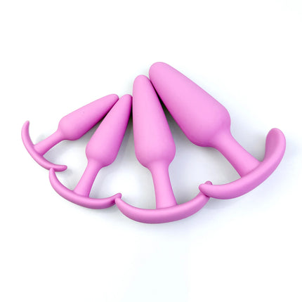 4 Sizes silicone anal plug Adult masturbation sexual wellness Stimulator Anal g-point massage anal massage dilatancy toys