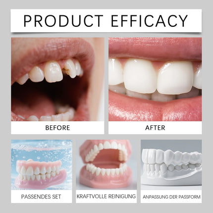 2026 Adult Adjustable Denture Set Adjustable Snap-on Dentures Portable Braces Decorative Teeth Gap Oral Hygiene Care