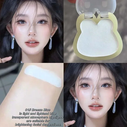 Expanding Milk Blue Pink Face Brightening Multi-purpose Cream Silky Matte Coverage of Concealer Dark Circles Moisturized Makeup