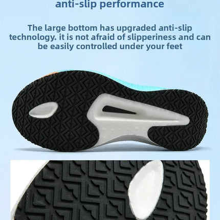 Unisex 2025 Full Carbon Plate Running Shoes Professional Marathon Racing Lightweight Bounce Cushion Breathable Sports Sneakers