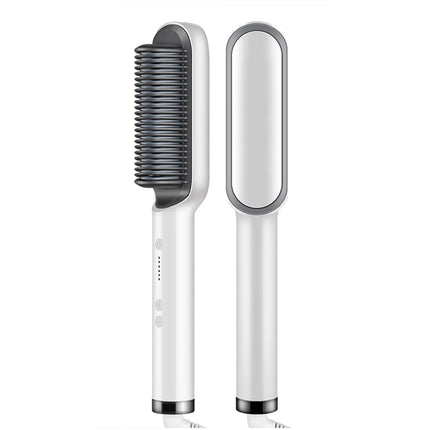 2 in 1 Electric Straightening Comb Straight Hair Is Formed Smoothly in One Step Curls Are Easily Created Multifunctional Styling