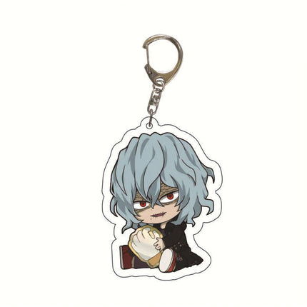 Anime Acrylic Keychain My Hero Academia Cartoon Character Pendant Suitable for Bags and Keys cosplay gifts Perfect Gift for Fans