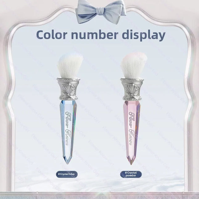 Flower Knows Shell Pearl Series Blush Brush Wool Loose Powder Highlighter Brushes
