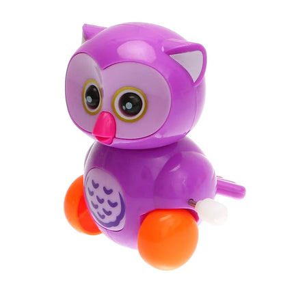 New Clockwork Toy Cartoon Winding Creative Cut Owl Small Animal Gift for friends