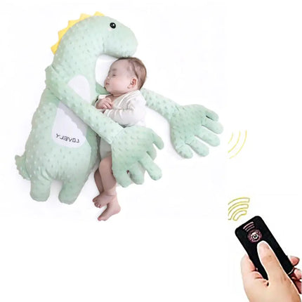 Baby Hugging Soothing Palm Plush Toy Innovative Patting Sleep Solution Anti-Jump Design for Secure Cuddle Sleep Soft Skin-Safe