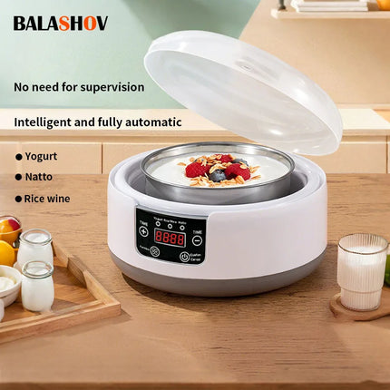 110V/220V Electric Mini Yogurt Maker Automatic Household Rice Wine Maker DIY Yogurt Machine
