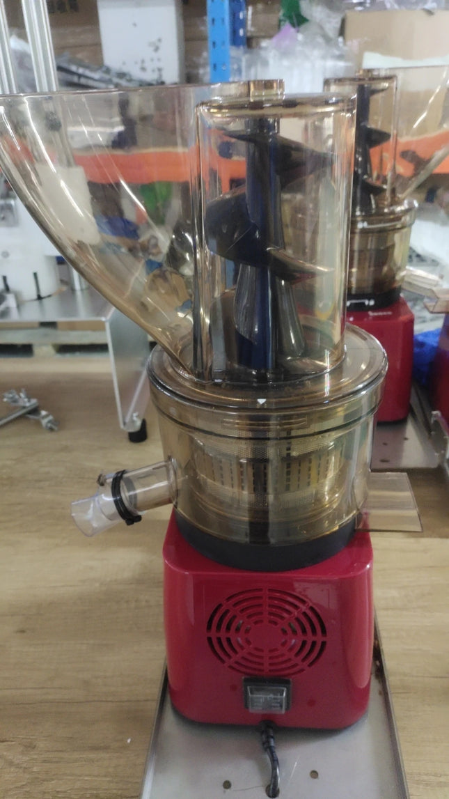 Stainless Steel Fruit Vegetable Juicer Commercial Cold Press Squeezer Extractor Machine Slow Juicer