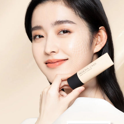Passional Lover Liquid Foundation Concealer Matte Soft Waterproof BB Cream Oil Control Longlasting Face Base Makeup For Dry Skin