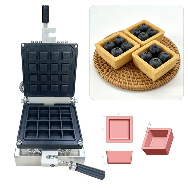 High Quality Customized Mold Egg Tart Pie Forming Maker 110V 220V Cookie Tart Mold Tartlet Press Machine