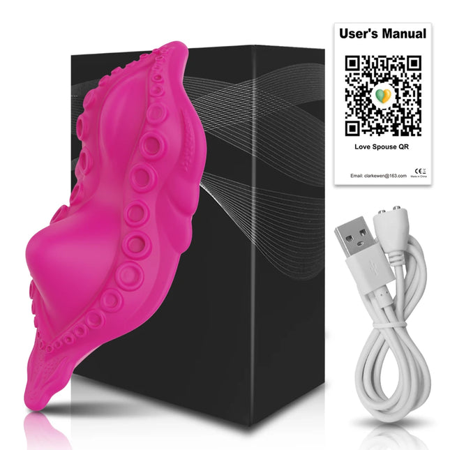 Wireless APP Vibrator Silicone Monster Dildo Wearable Vagina Dilator Octopus Tentacle Animal Penis Sex Toys For Women Tool 18+