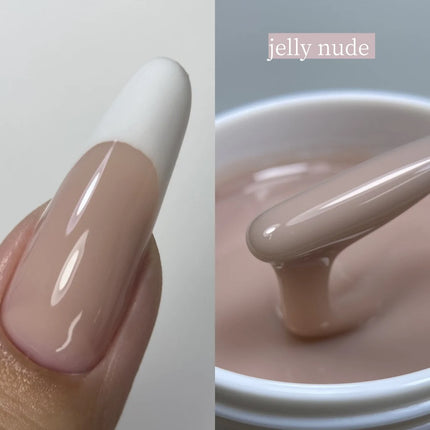 MSHARE Liquid Acrylic Gel Acrygel TPO Free Builder Nail Gel For Nails Extension Constuction Self Level Soak Off UV LED Gel Jar