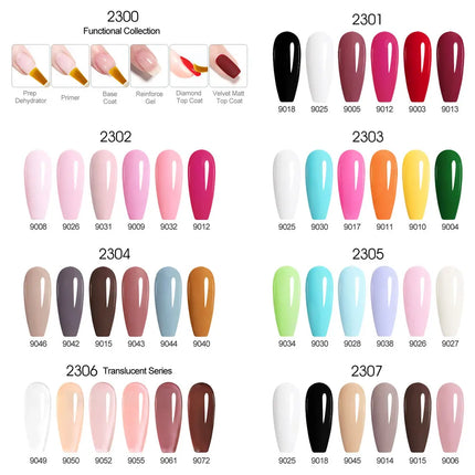 9ml CANNI Gel Nail Polish HEMA FREE TPO FREE Round Brush Gorgeous Color Soak Off UV LED Semi Permanent Gel Varnish Winter Nails