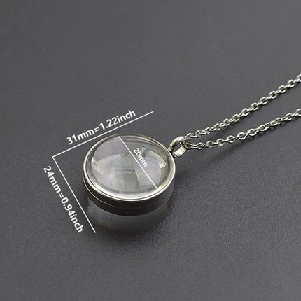 High Fashion Twist Locket Pendant Necklaces For Women Men Jewelry Memory Photo Floating Charm DIY Stainless Steel Lockets Gift