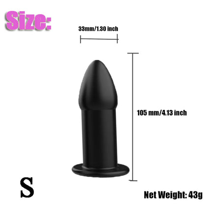 Hollow Vaginal Speculum Peeking Anal Butt Plug Vagina Expander Tunnel Anus Dilator Enema Sex Toys for Adult Women Gay Men