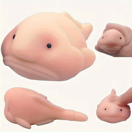 Stress Relief Toy Squishy Blobfish Squeeze Toy Slow Ugly Fish Desk Toy Fidgets Toys Gift