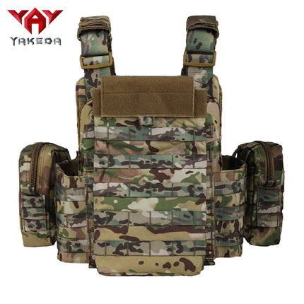 YAKEDA 5-Piece Training Vest - Detachable Expandable Waterproof