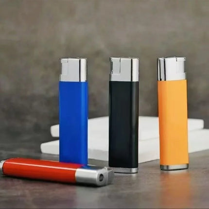 Novelty Prank Toy Lighter Shape Joke Gadget Harmless Mild Shock Trick Prop for April Fool Party Prank Gift Multi Color Optional