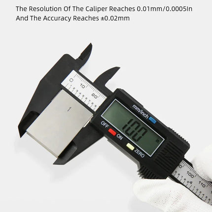 Vernier Caliper Plastic Foot Meter Electronic Ruler Vernier Caliper Measurement Tool Digital Micrometer Calibrator Tools Hand
