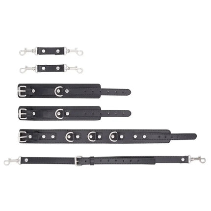 Adult Products Flirting PU Leather Comfortable Handcuffs anklecuffs Restraints Bondage Tool for Beginners SexToys For Couples