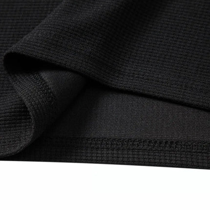 Brand fashion long sleeved polo shirt with letter print 2025 autumn men's top comfortable breathable casual solid color T-shirt