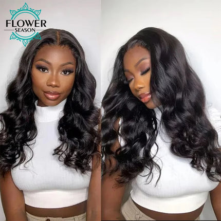 Knotless Pre-Separated Crochet Hair Extensions Body Wave Feather Crochet Human Hair Seamless Reusable 60g 50strands for Women