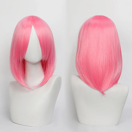 Synthetic Medium Length Cosplay Wig, Adjustable Headband,Multiple colors